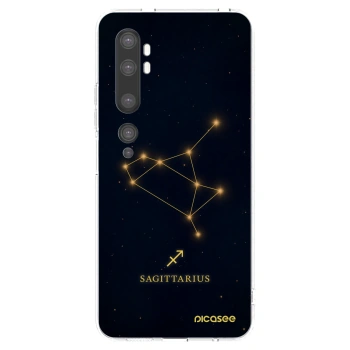 Picasee διαφανής θήκη σιλικόνης Xiaomi Mi Note 10 (Pro) - SAGITTARIUS