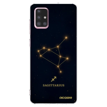 Picasee διαφανής θήκη σιλικόνης Samsung Galaxy A71 A715F - SAGITTARIUS