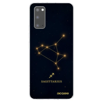 Picasee διαφανής θήκη σιλικόνης Samsung Galaxy S20 G980F - SAGITTARIUS