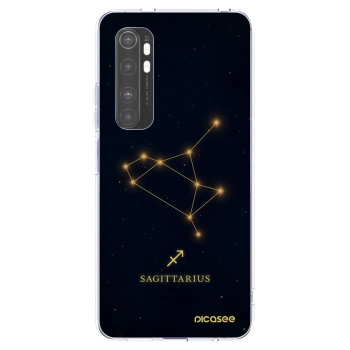 Picasee διαφανής θήκη σιλικόνης Xiaomi Mi Note 10 Lite - SAGITTARIUS