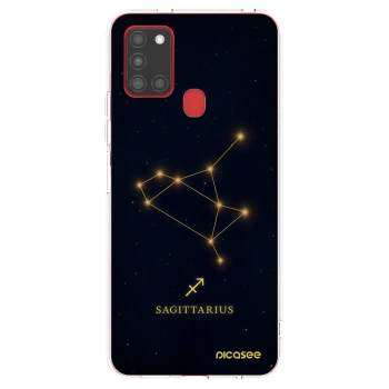 Picasee διαφανής θήκη σιλικόνης Samsung Galaxy A21s - SAGITTARIUS