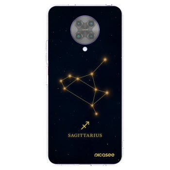 Picasee διαφανής θήκη σιλικόνης Xiaomi Poco F2 Pro - SAGITTARIUS