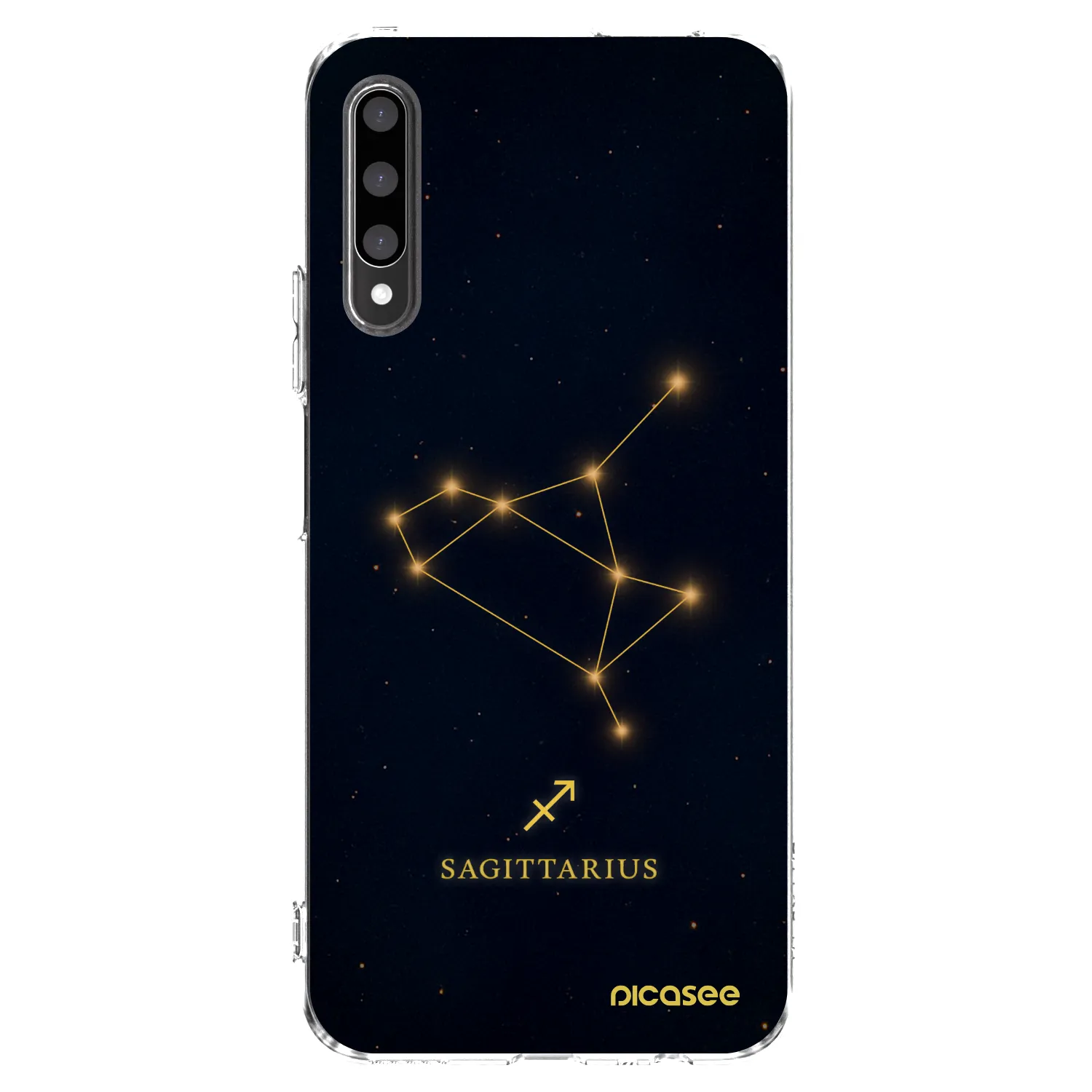 Picasee διαφανής θήκη σιλικόνης Honor 9X Pro - SAGITTARIUS