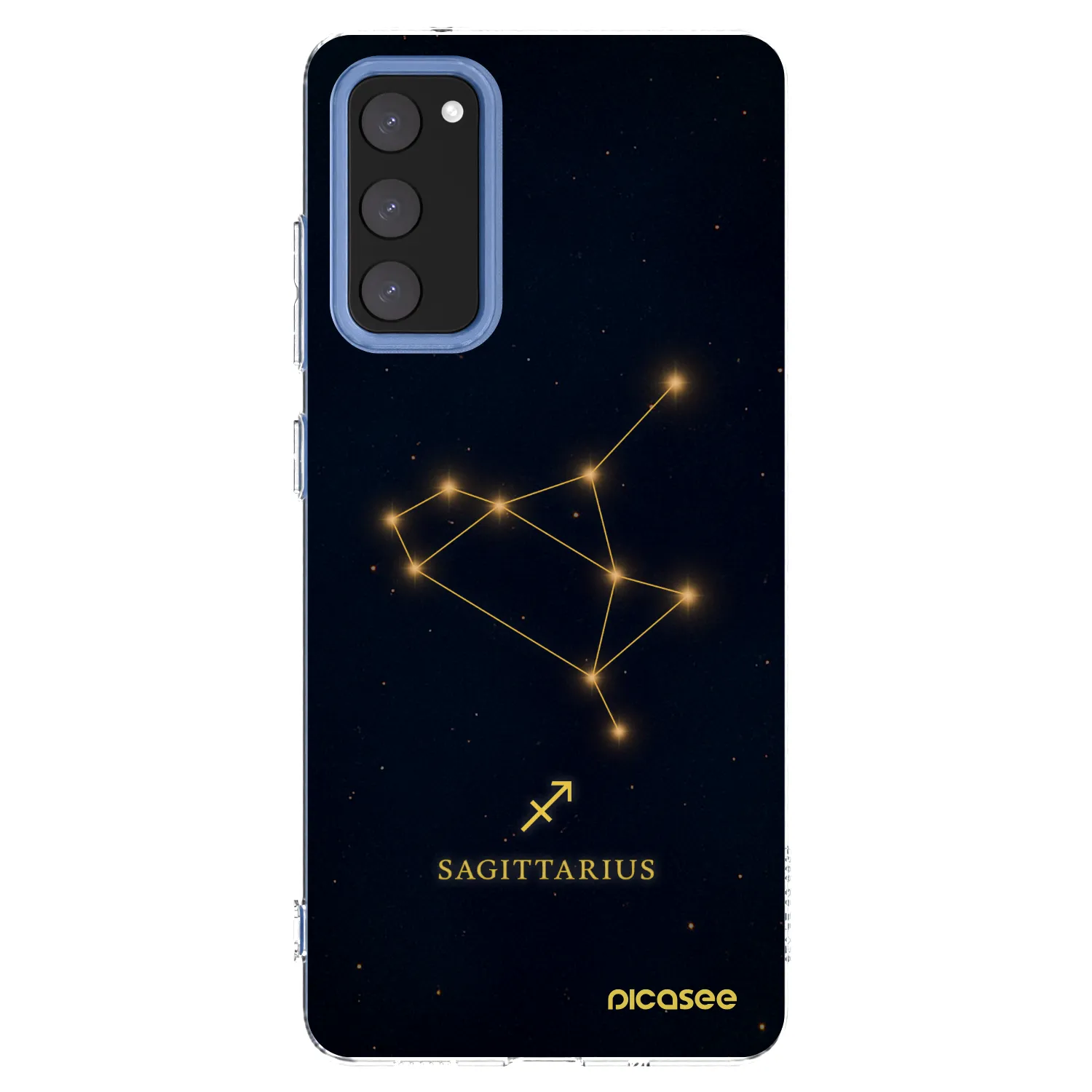 Picasee διαφανής θήκη σιλικόνης Samsung Galaxy S20 FE - SAGITTARIUS