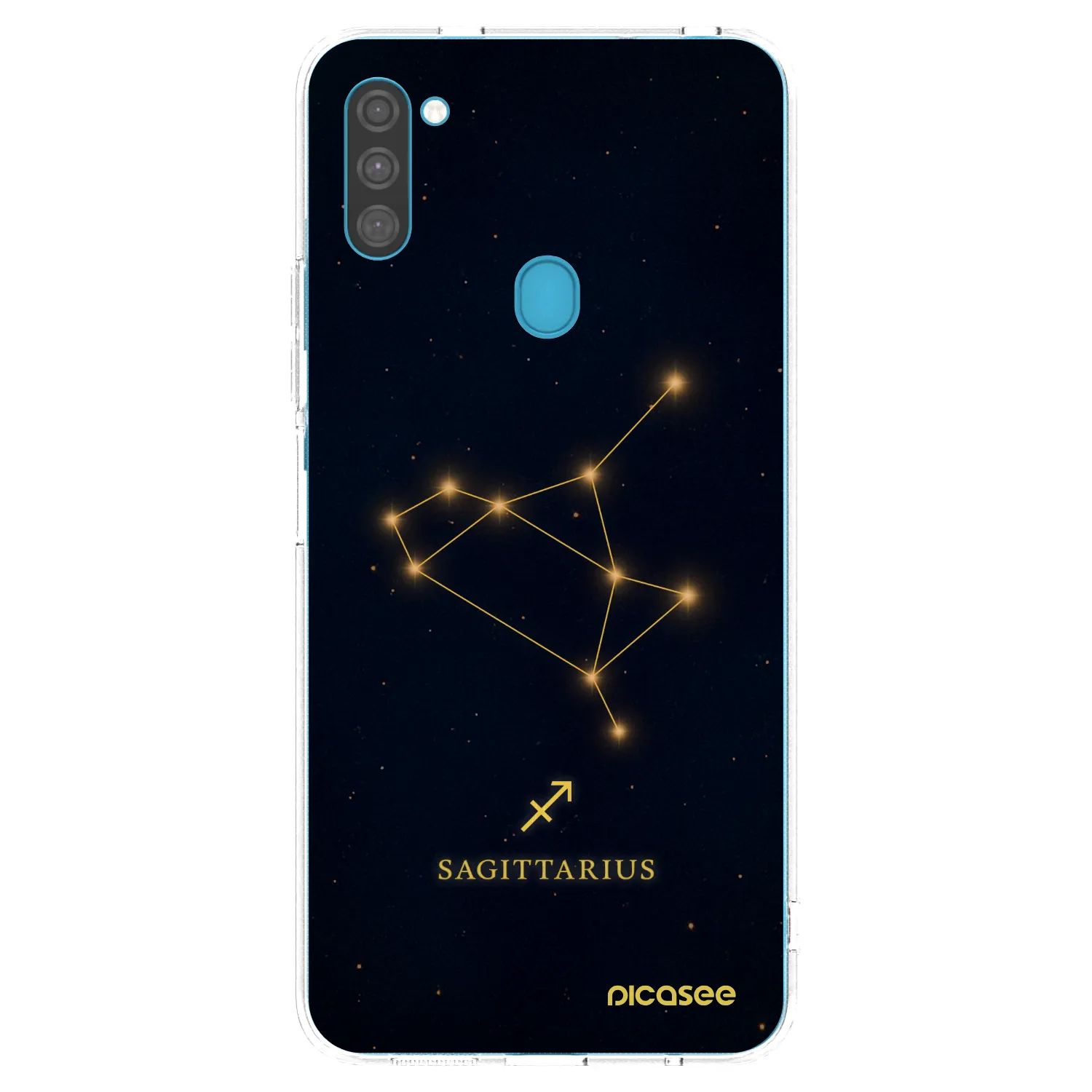Picasee διαφανής θήκη σιλικόνης Samsung Galaxy M11 - SAGITTARIUS