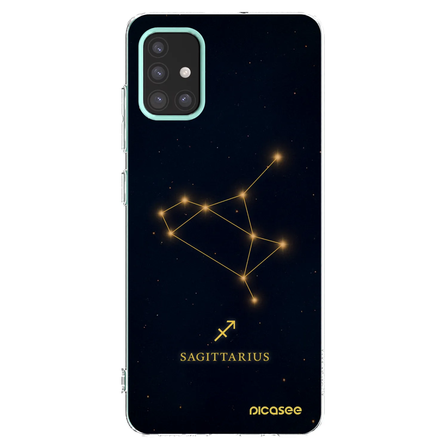 Picasee διαφανής θήκη σιλικόνης Samsung Galaxy M31s - SAGITTARIUS