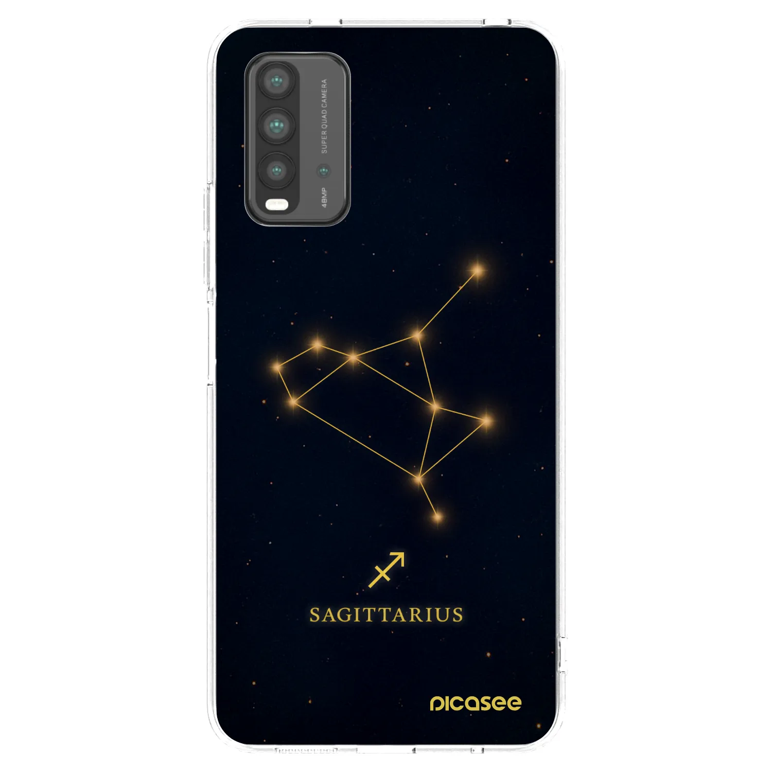 Picasee διαφανής θήκη σιλικόνης Xiaomi Redmi 9T - SAGITTARIUS