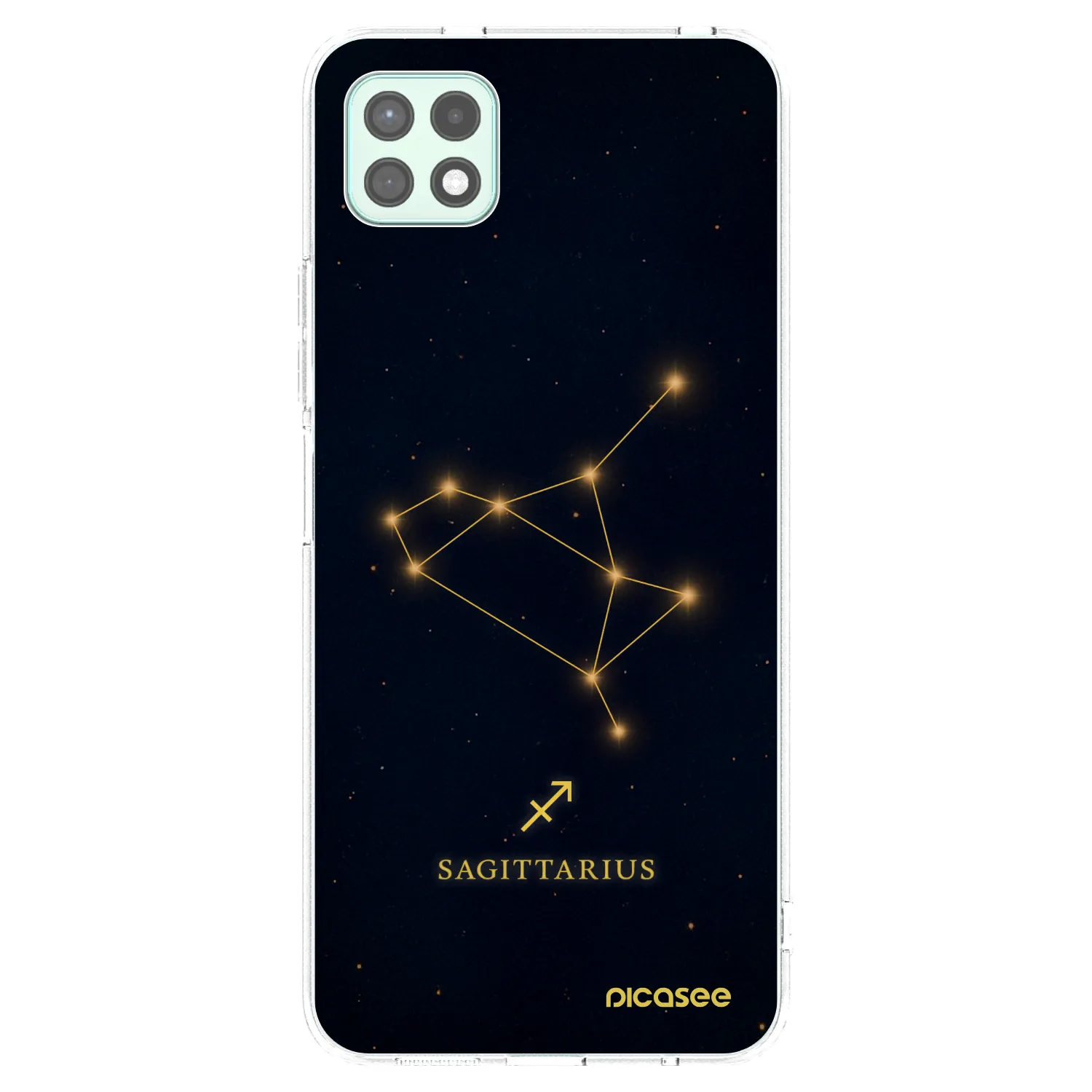 Picasee διαφανής θήκη σιλικόνης Samsung Galaxy A22 A226B 5G - SAGITTARIUS