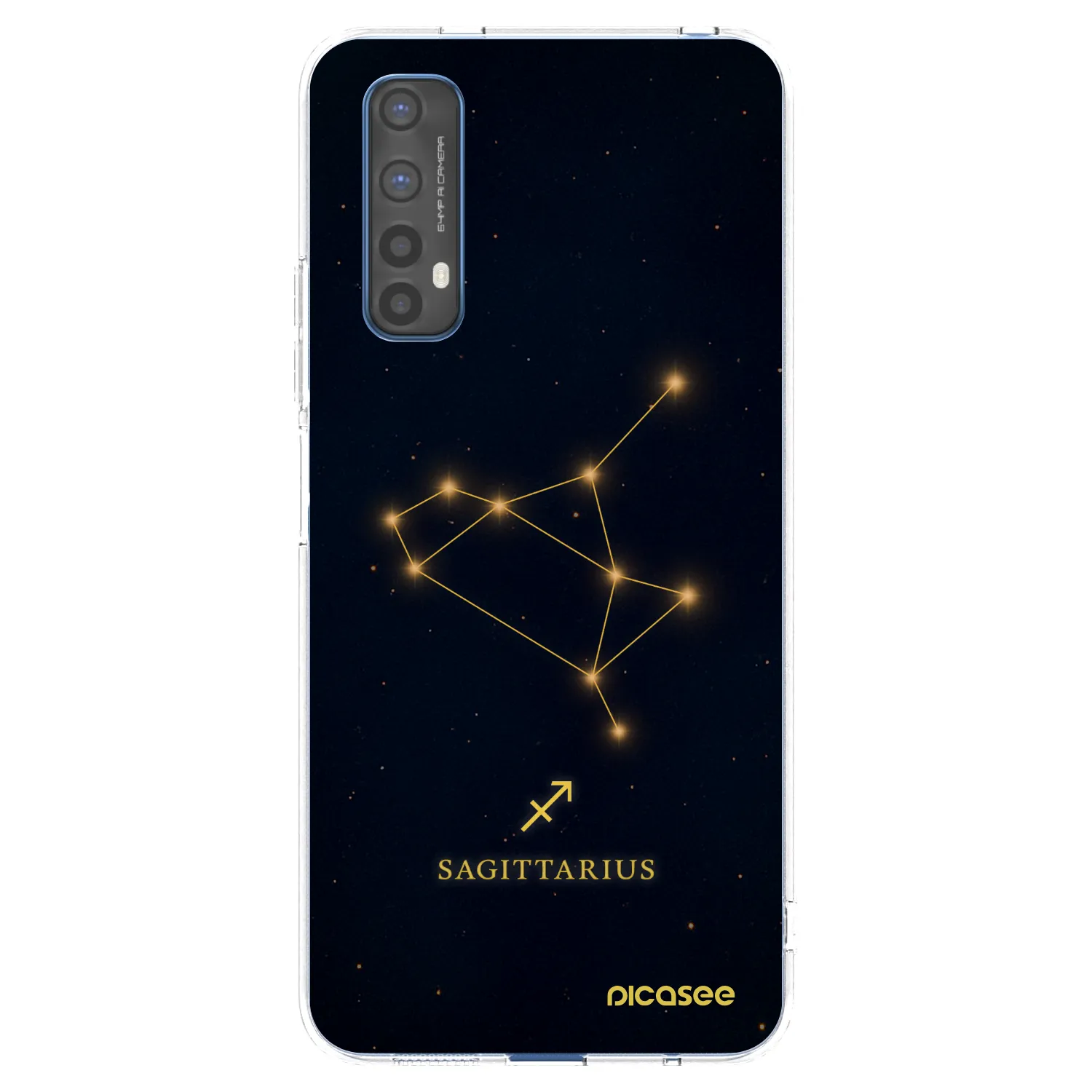 Picasee διαφανής θήκη σιλικόνης Realme 7 - SAGITTARIUS