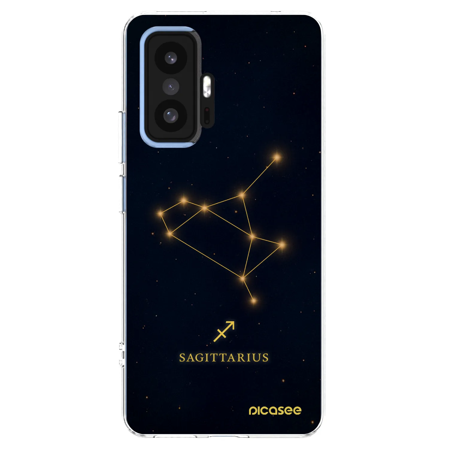 Picasee διαφανής θήκη σιλικόνης Xiaomi 11T Pro - SAGITTARIUS