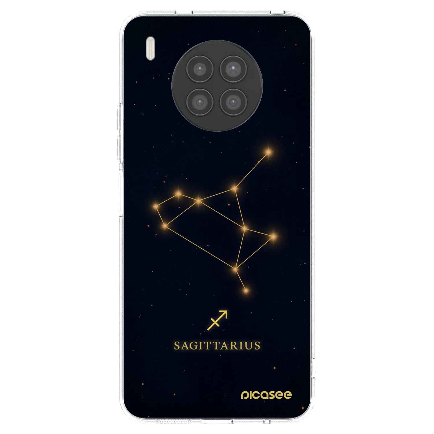 Picasee διαφανής θήκη σιλικόνης Huawei Nova 8i - SAGITTARIUS