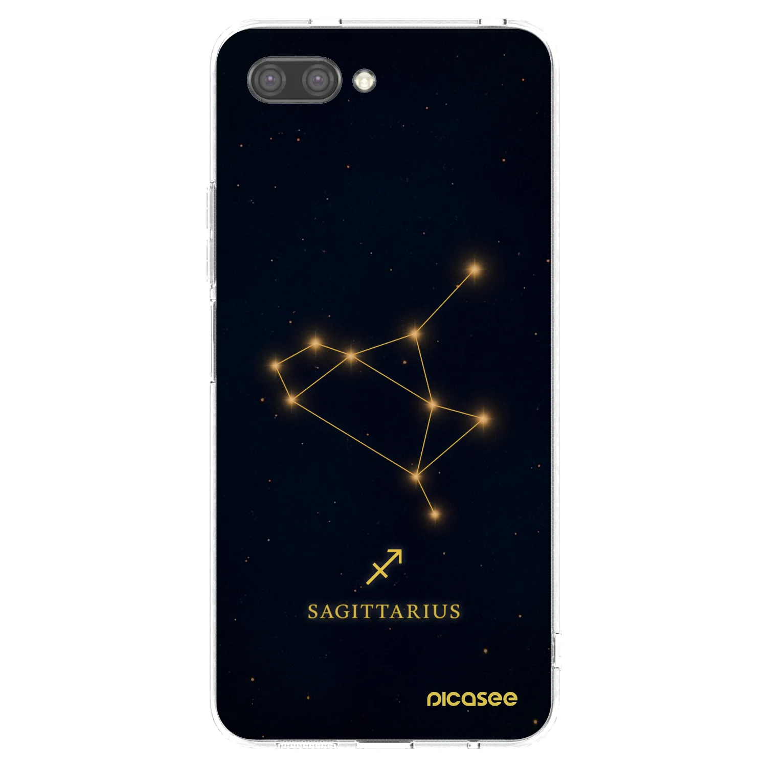 Picasee διαφανής θήκη σιλικόνης Honor 10 - SAGITTARIUS