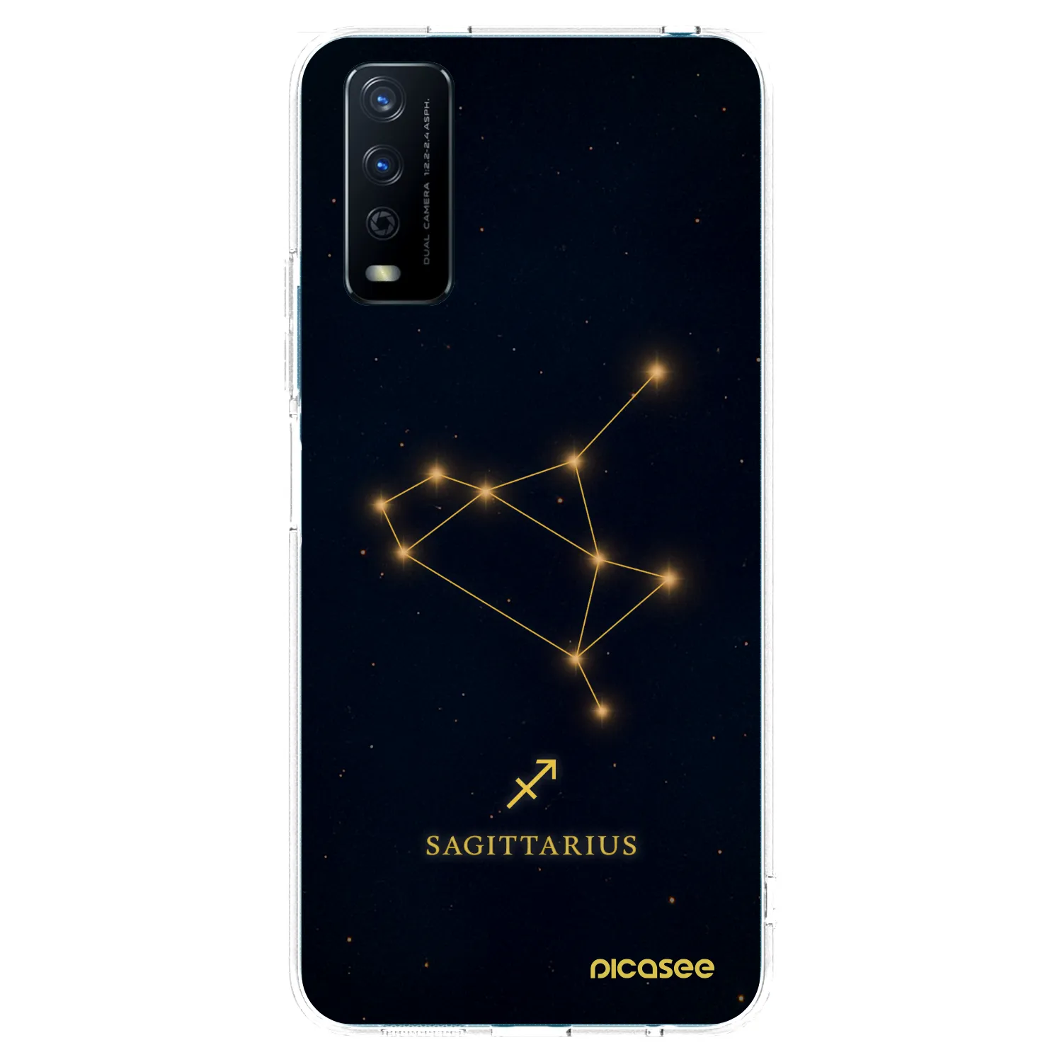 Picasee διαφανής θήκη σιλικόνης Vivo Y11s - SAGITTARIUS