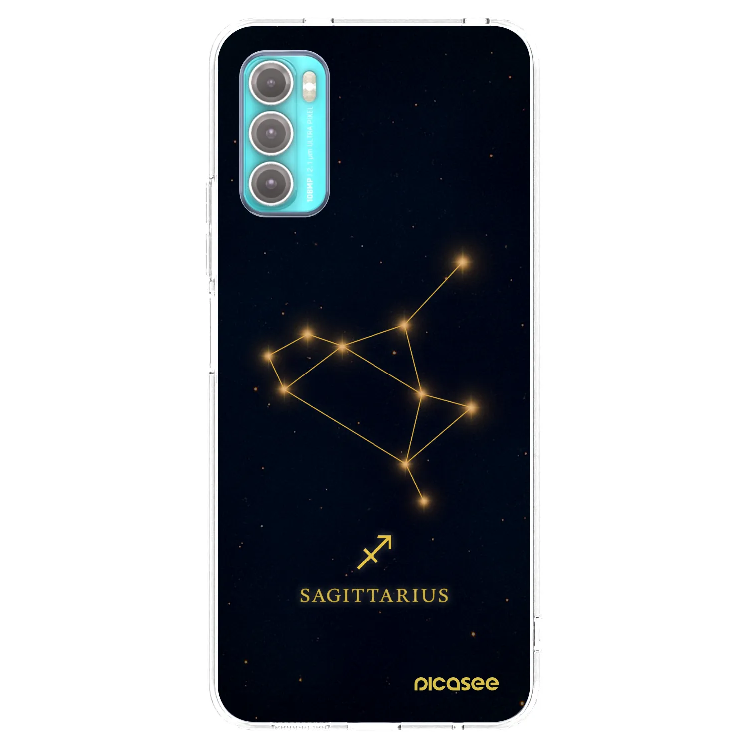 Picasee διαφανής θήκη σιλικόνης Motorola Moto G60 - SAGITTARIUS