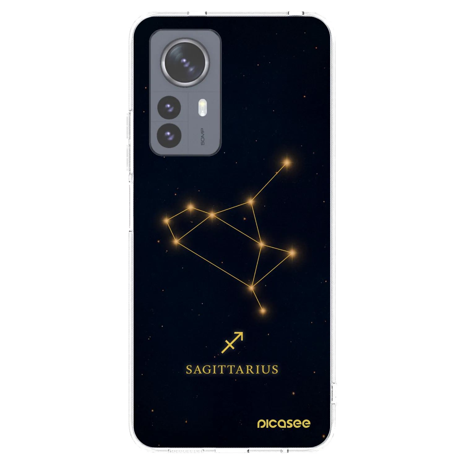 Picasee διαφανής θήκη σιλικόνης Xiaomi 12 Pro - SAGITTARIUS