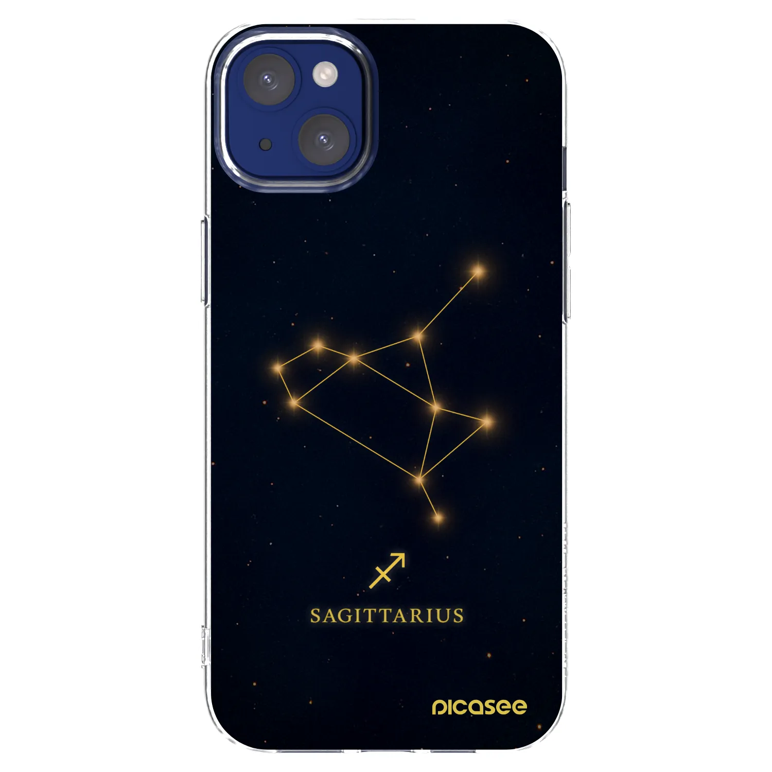 Picasee διαφανής θήκη σιλικόνης Apple iPhone 14 Plus - SAGITTARIUS