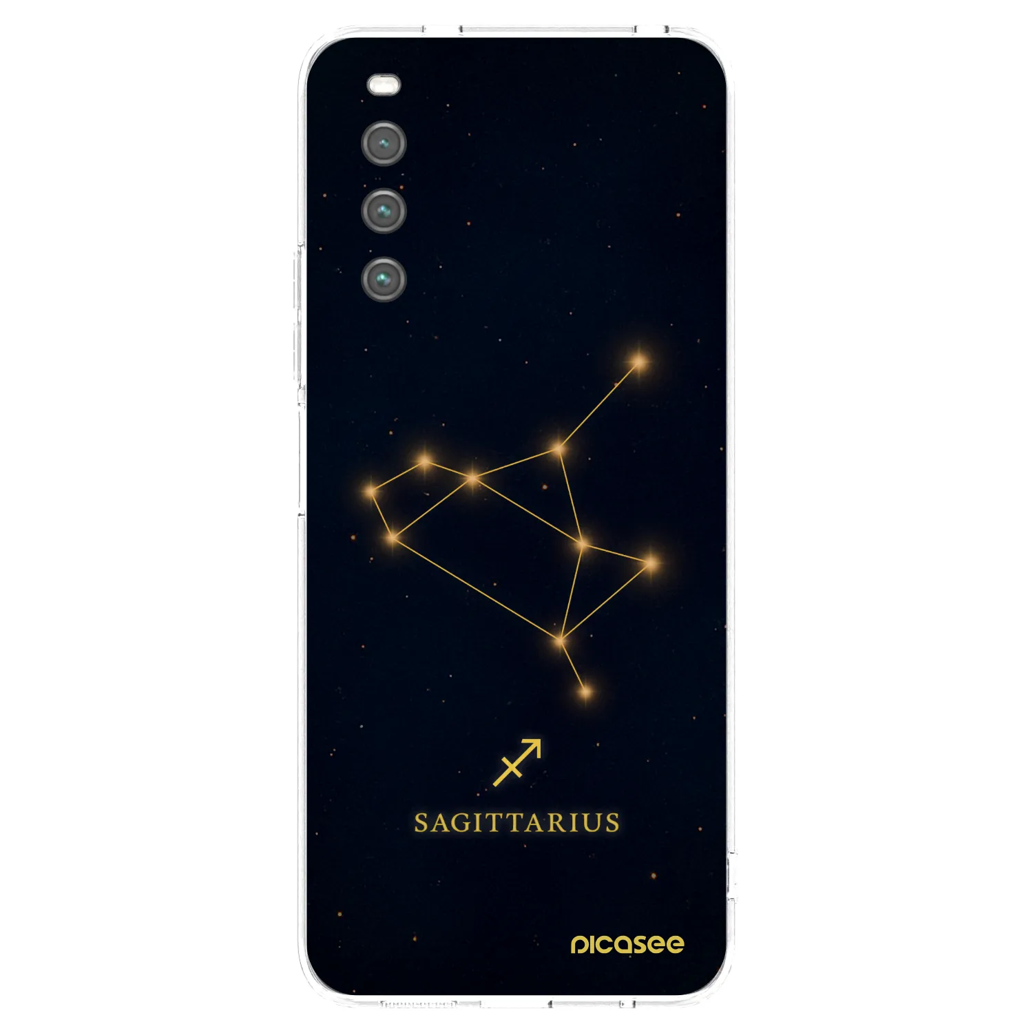 Picasee διαφανής θήκη σιλικόνης Sony Xperia 10 IV 5G - SAGITTARIUS
