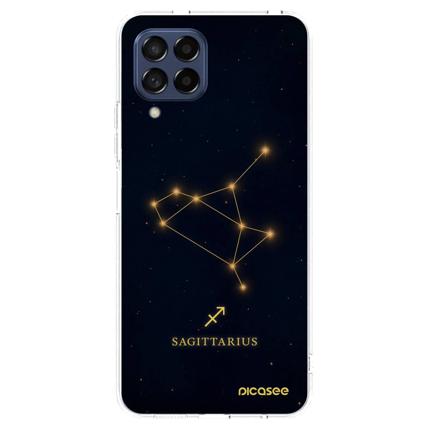Picasee διαφανής θήκη σιλικόνης Samsung Galaxy M53 5G - SAGITTARIUS