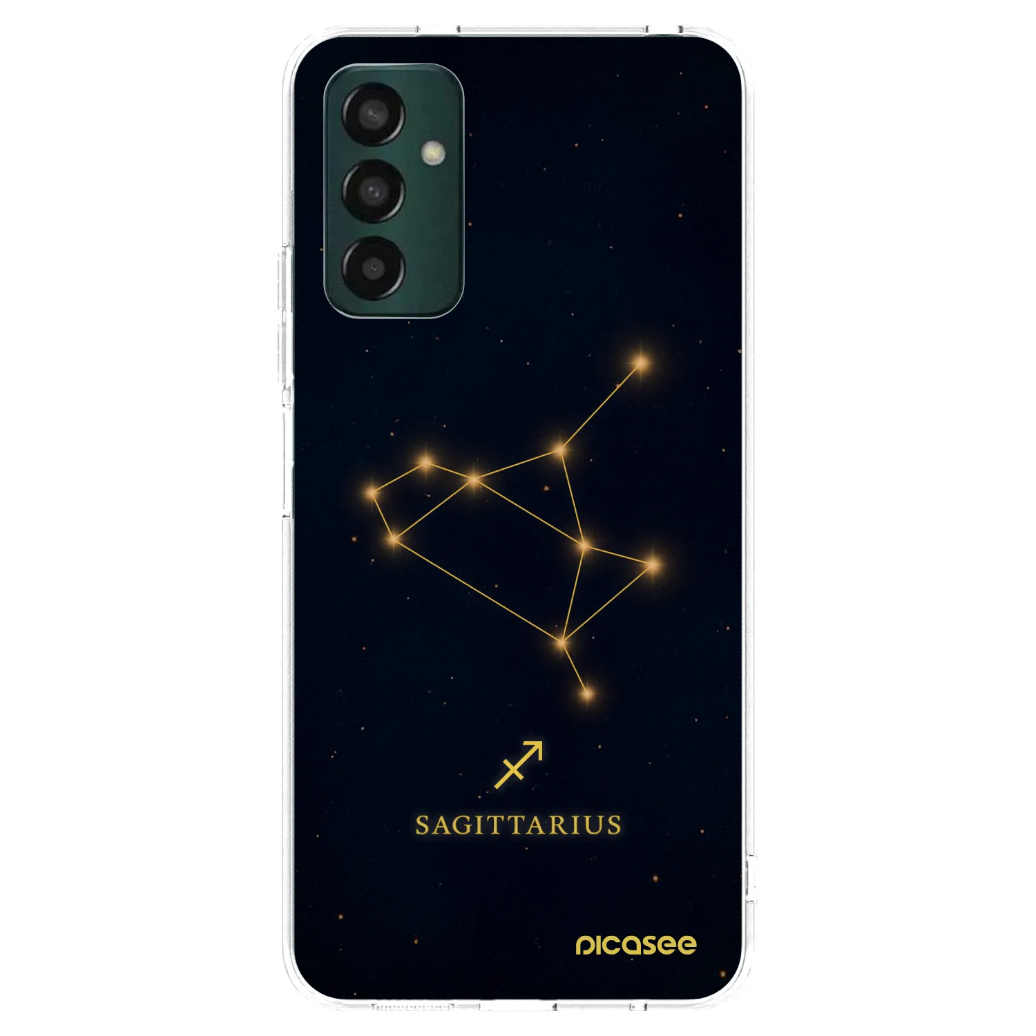 Picasee διαφανής θήκη σιλικόνης Samsung Galaxy M13 M135F - SAGITTARIUS