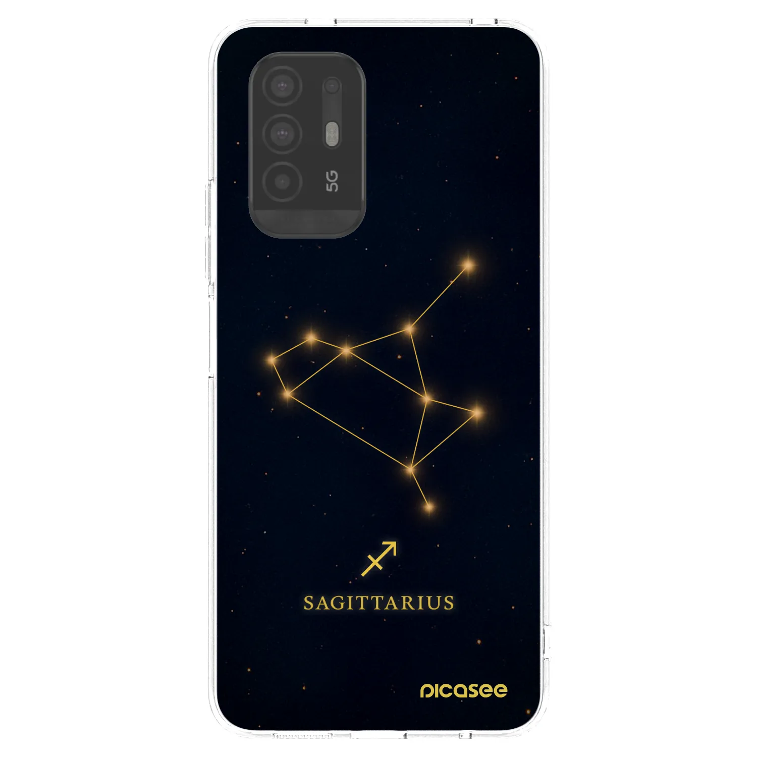 Picasee διαφανής θήκη σιλικόνης OPPO A94 5G - SAGITTARIUS