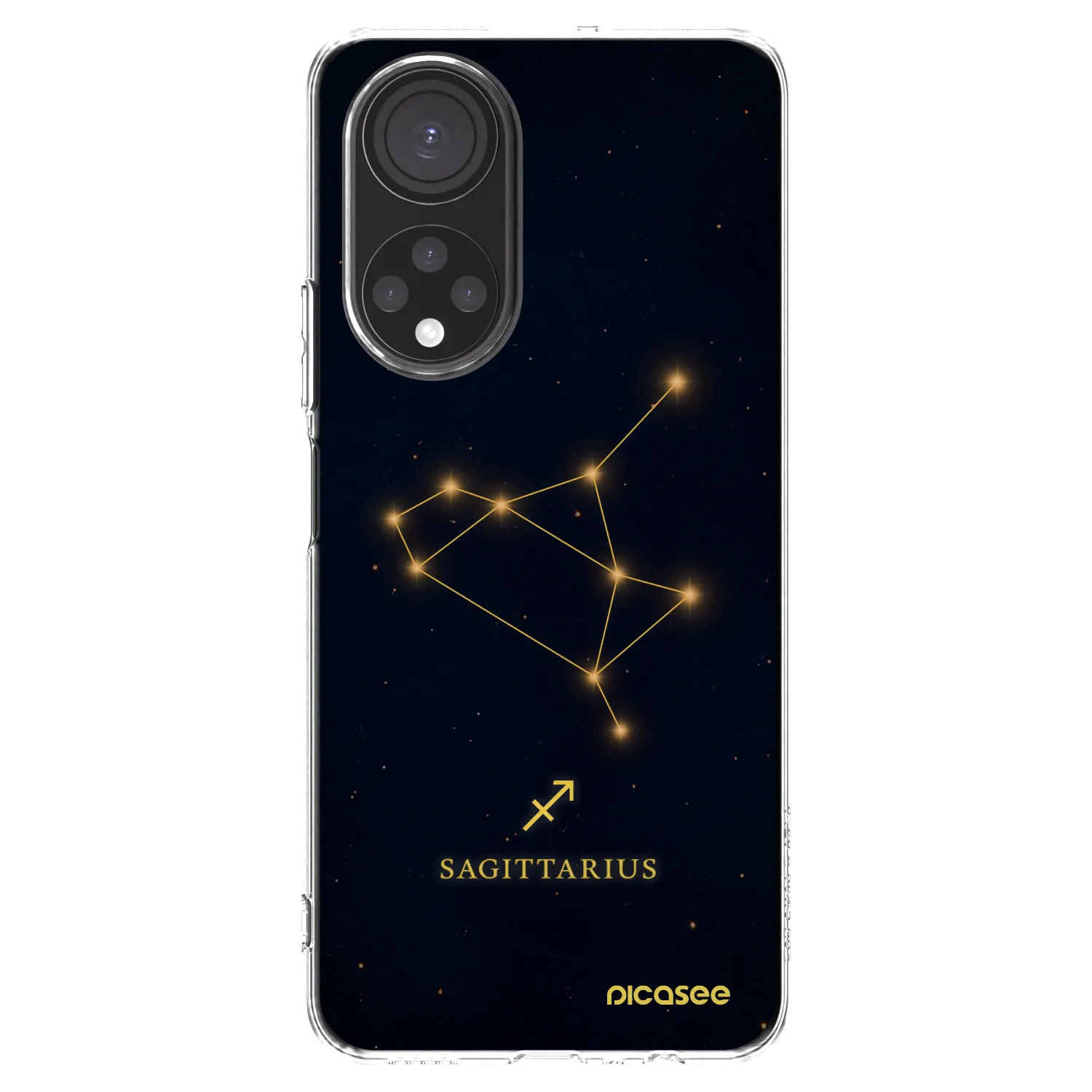 Picasee διαφανής θήκη σιλικόνης Honor X7 - SAGITTARIUS