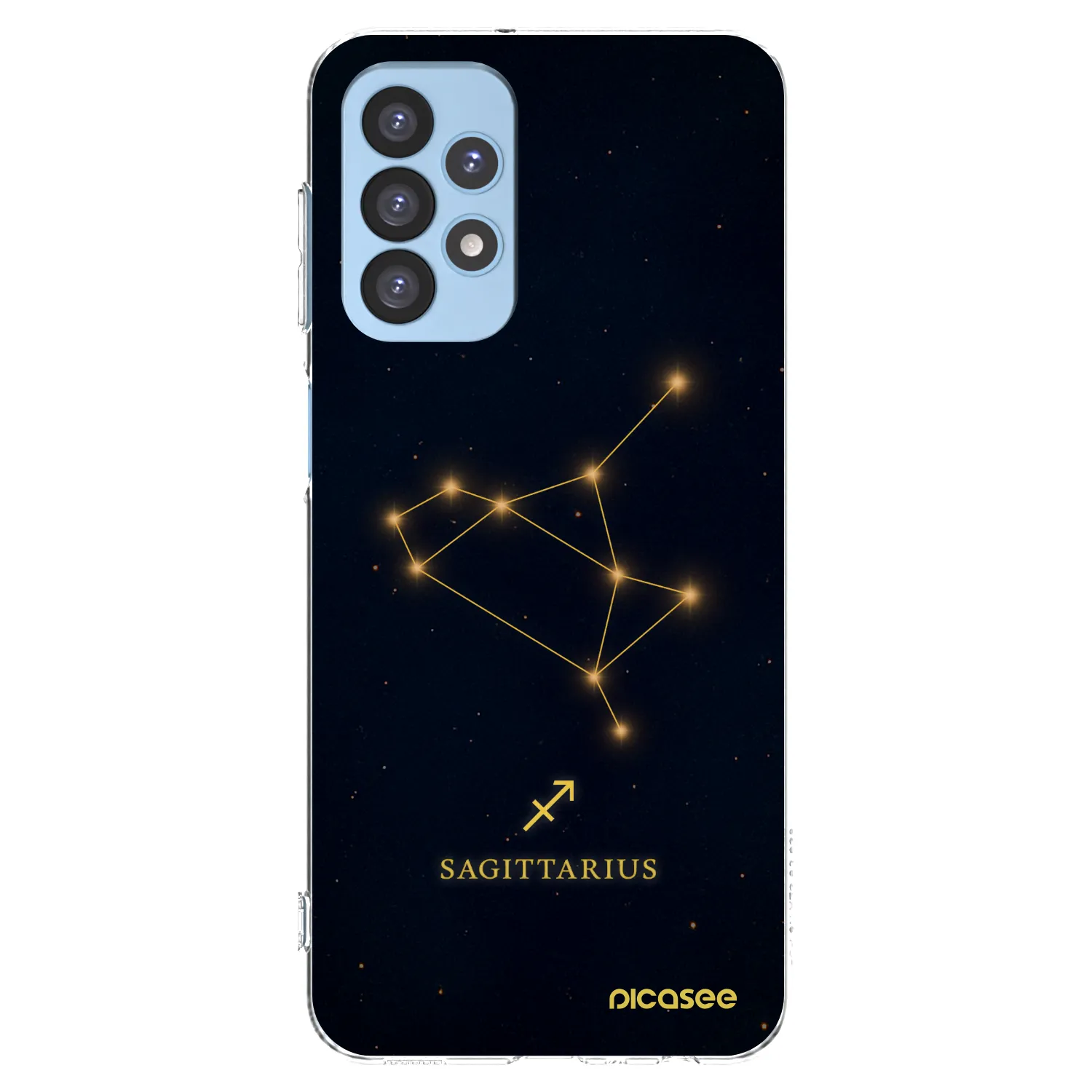 Picasee διαφανής θήκη σιλικόνης Samsung Galaxy A23 A235F 4G - SAGITTARIUS
