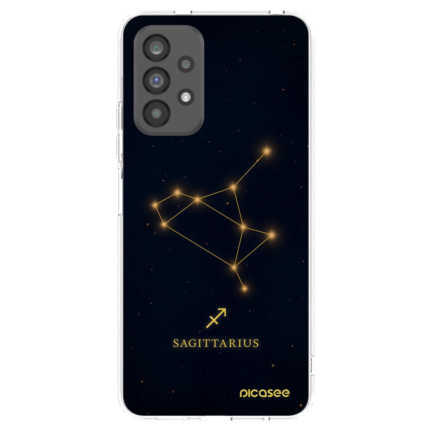 Picasee διαφανής θήκη σιλικόνης Samsung Galaxy A73 5G - SAGITTARIUS