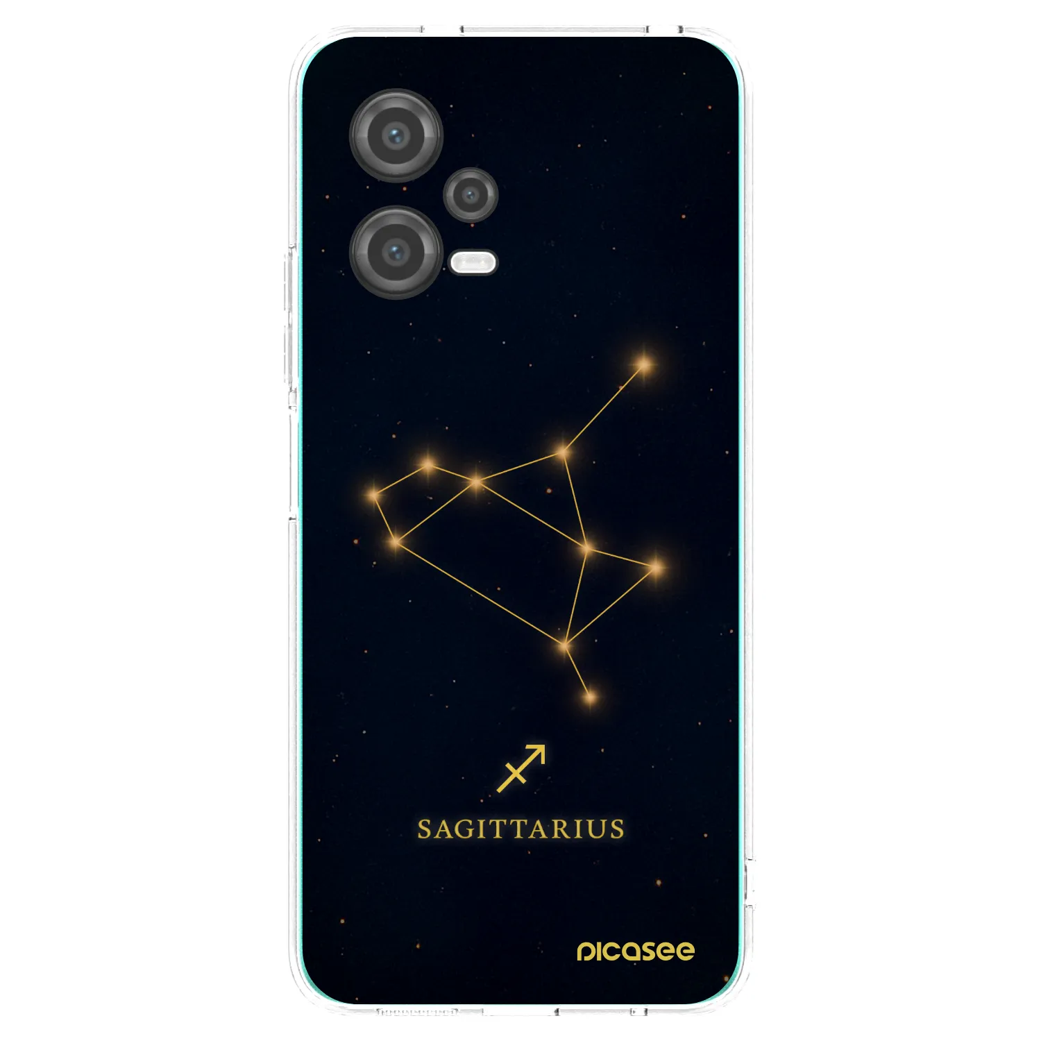 Picasee διαφανής θήκη σιλικόνης Xiaomi Poco X5 - SAGITTARIUS