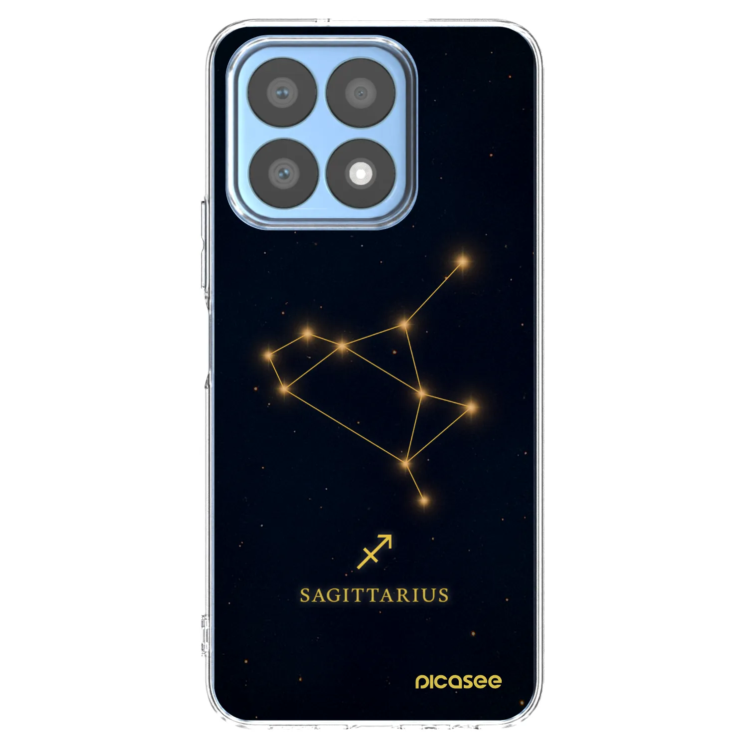Picasee διαφανής θήκη σιλικόνης Honor X8a - SAGITTARIUS