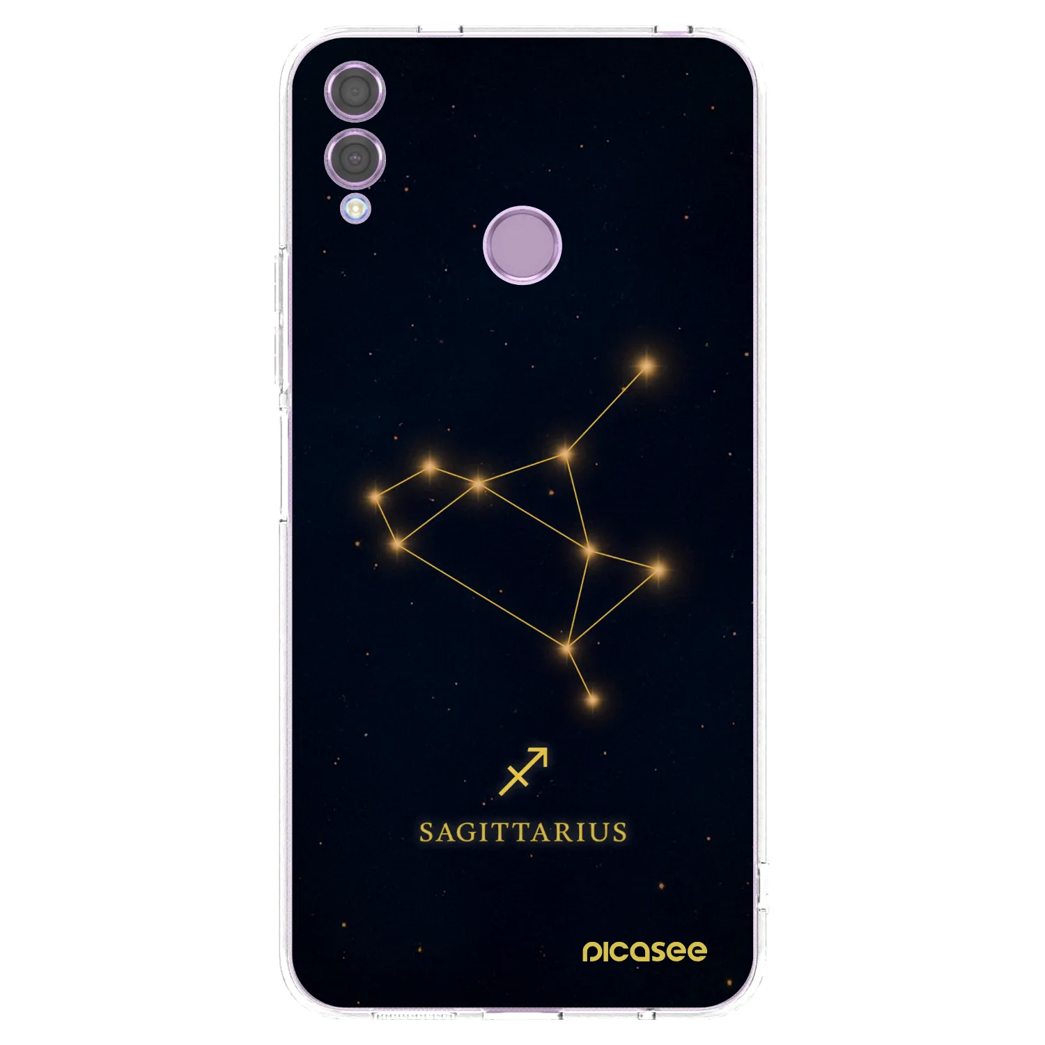 Picasee διαφανής θήκη σιλικόνης Honor 8X - SAGITTARIUS