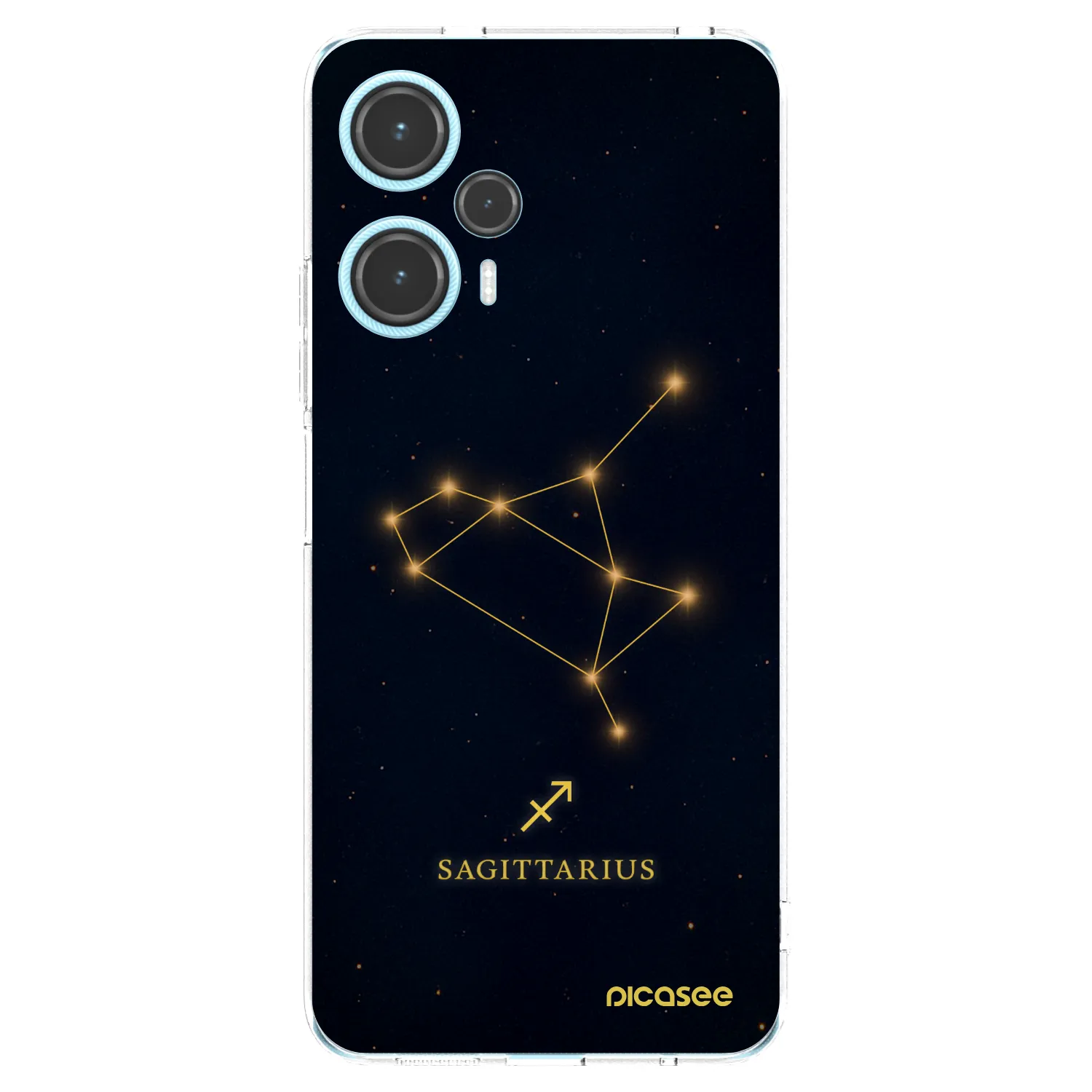Picasee διαφανής θήκη σιλικόνης Xiaomi Poco F5 - SAGITTARIUS