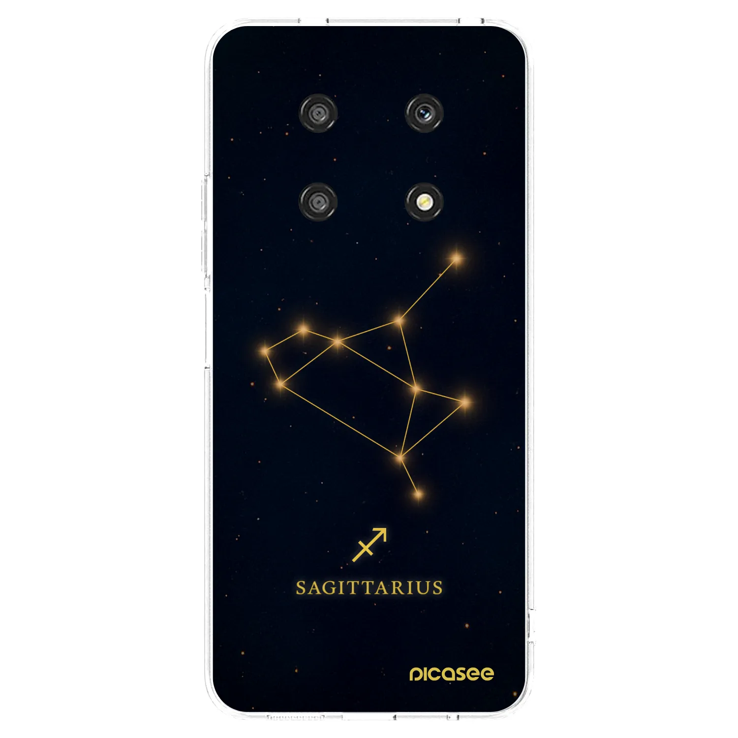 Picasee διαφανής θήκη σιλικόνης Honor Magic4 Lite 5G - SAGITTARIUS