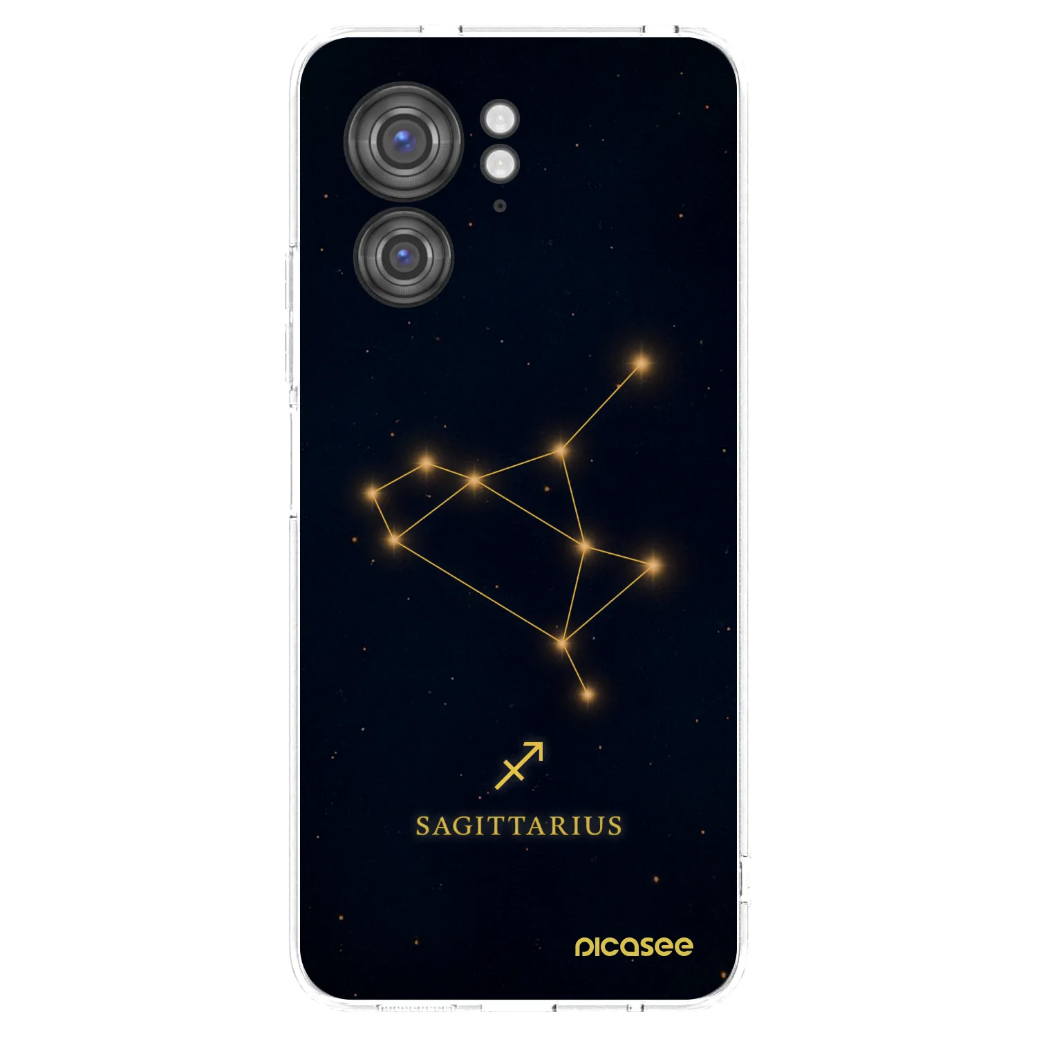 Picasee διαφανής θήκη σιλικόνης Motorola Edge 40 - SAGITTARIUS