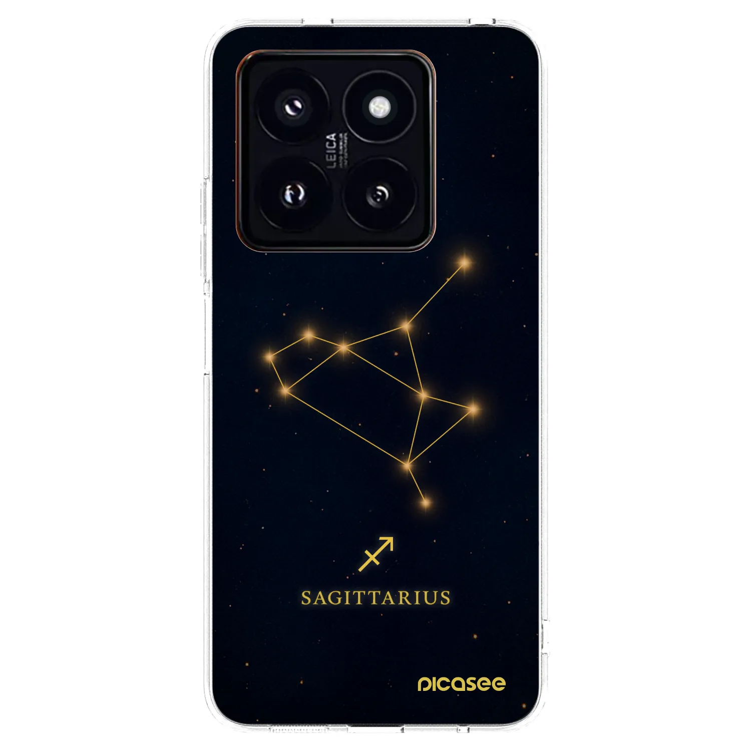 Picasee διαφανής θήκη σιλικόνης Xiaomi 14 Pro - SAGITTARIUS
