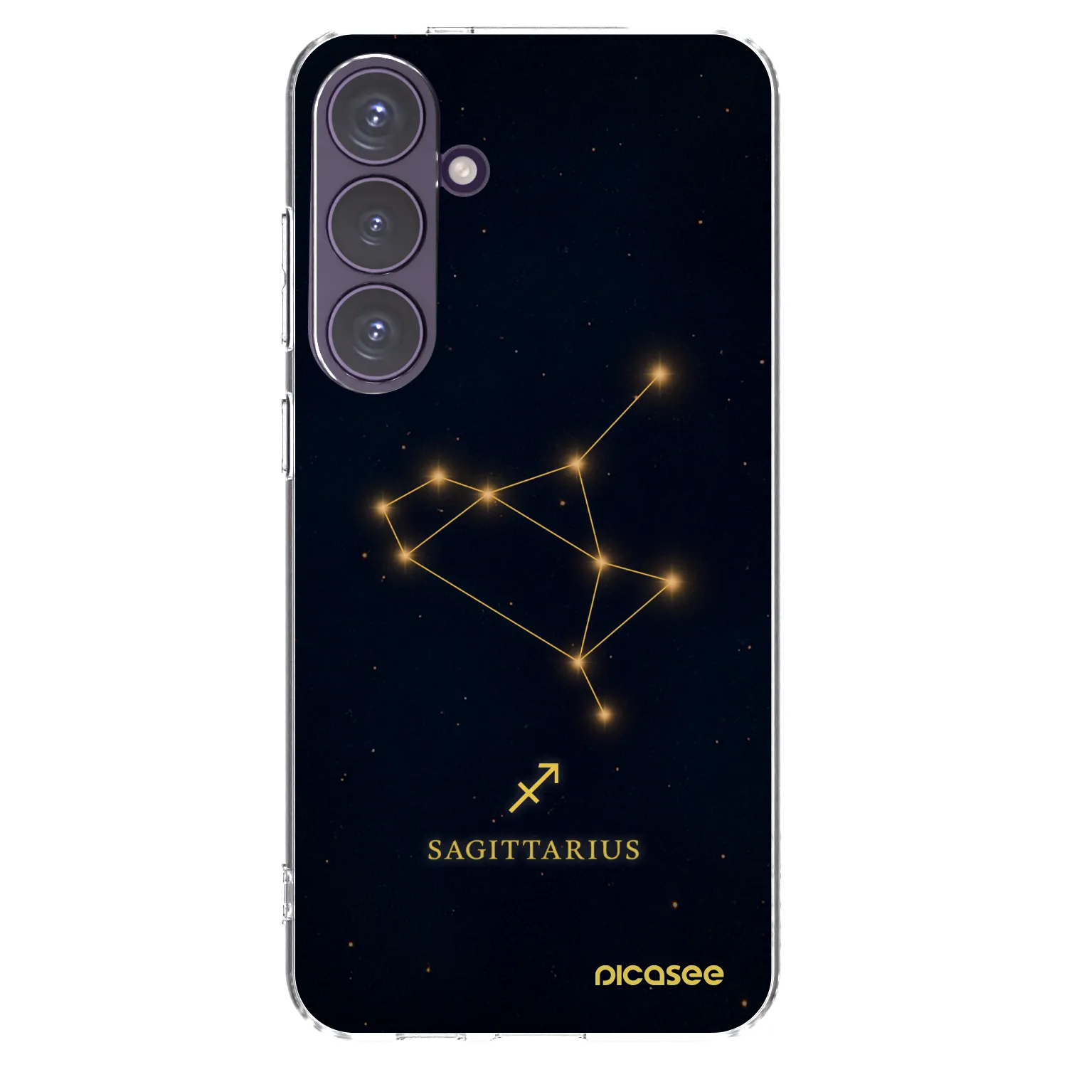 Picasee διαφανής θήκη σιλικόνης Samsung Galaxy S24+ S926B 5G - SAGITTARIUS