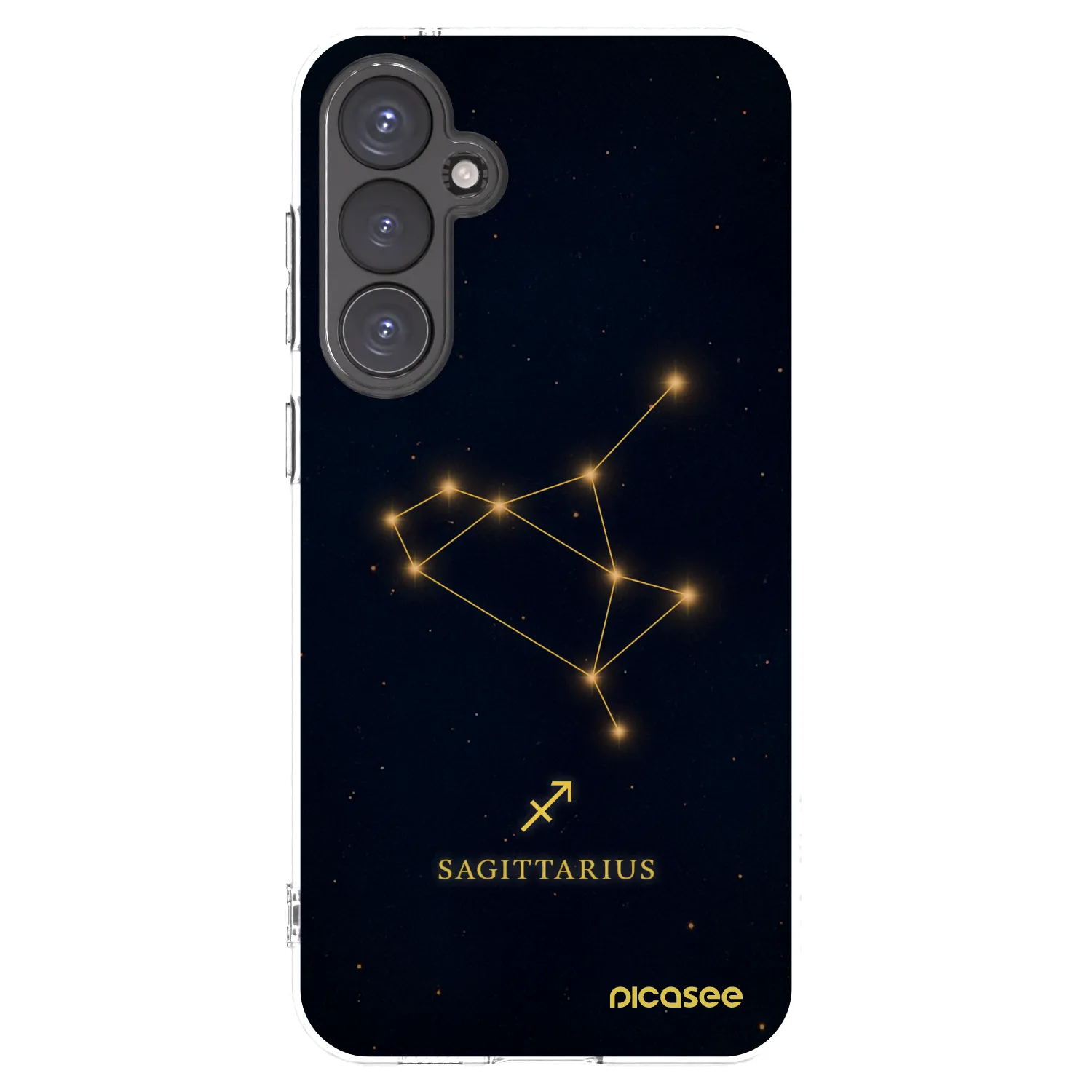 Picasee διαφανής θήκη σιλικόνης Samsung Galaxy S23 FE S711B - SAGITTARIUS