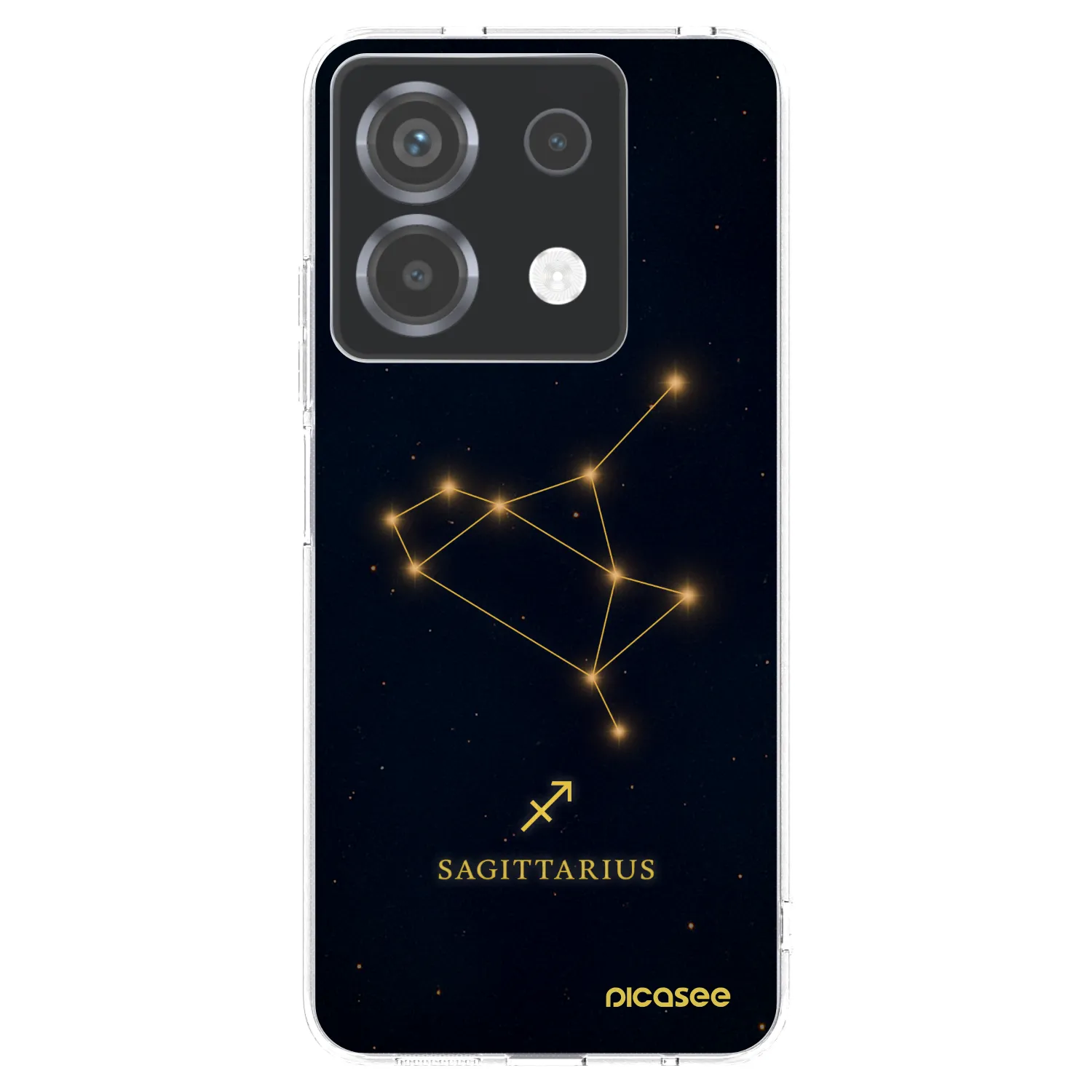 Picasee διαφανής θήκη σιλικόνης Xiaomi Poco X6 - SAGITTARIUS