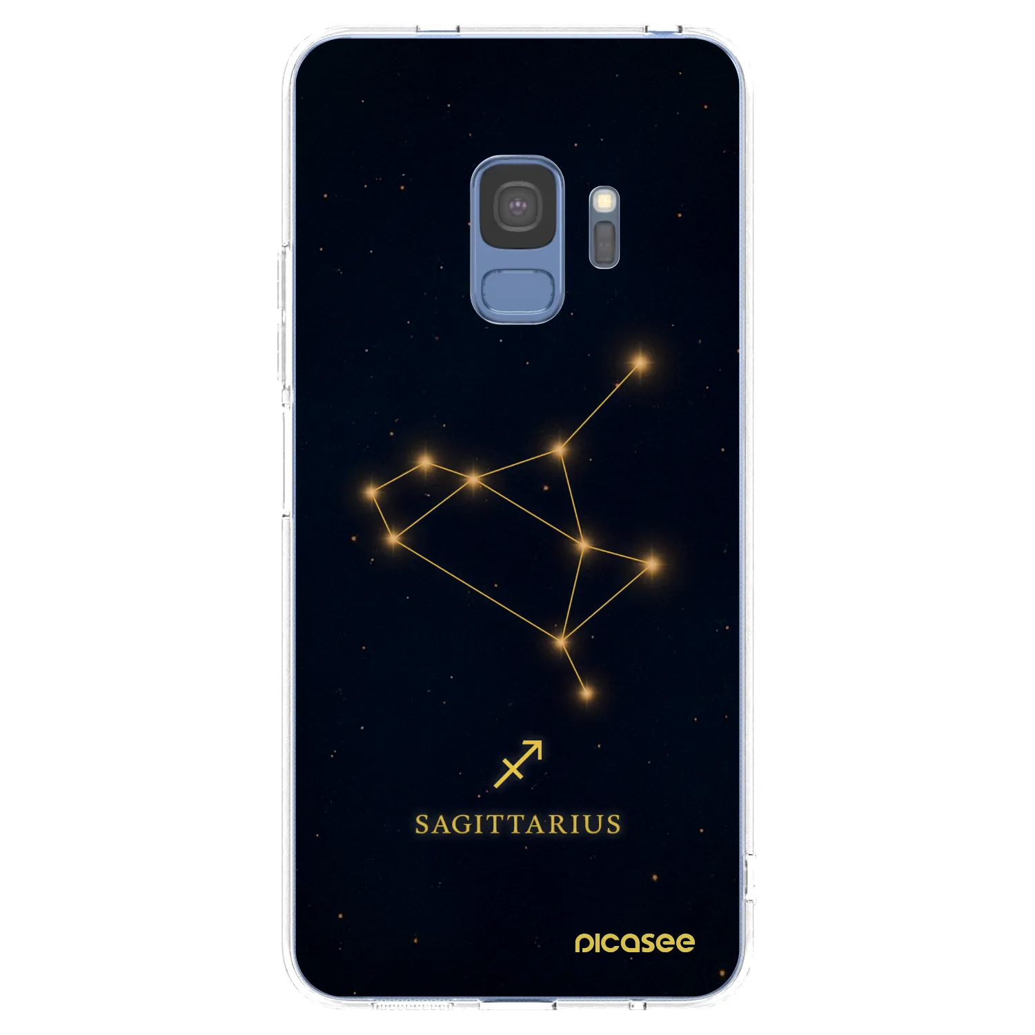 Picasee διαφανής θήκη σιλικόνης Samsung Galaxy S9 G960F - SAGITTARIUS