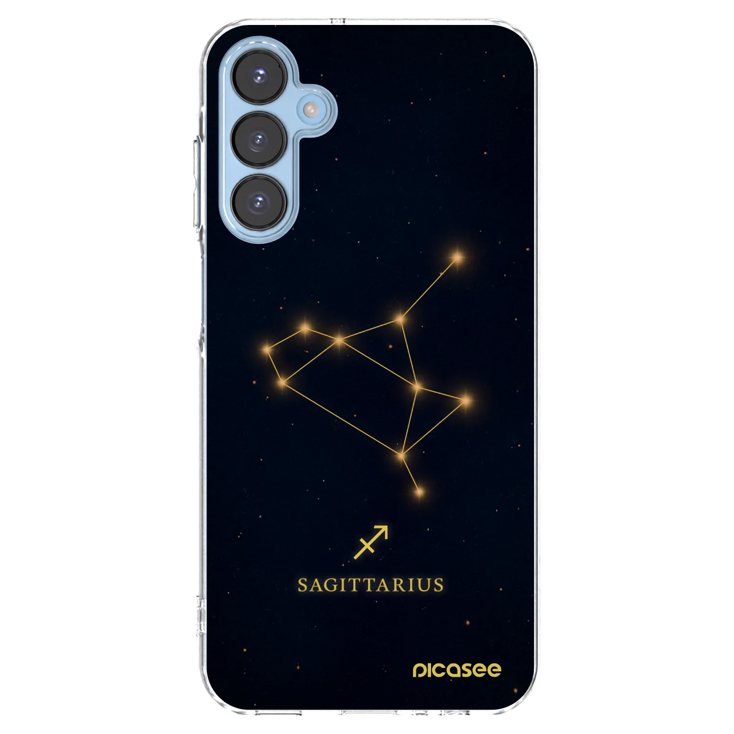 Picasee διαφανής θήκη σιλικόνης Samsung Galaxy A15 A156B 5G - SAGITTARIUS