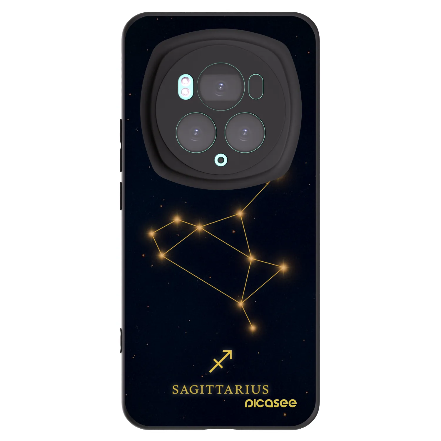 Picasee Μαύρη θήκη σιλικόνης για Honor Magic6 Pro - SAGITTARIUS