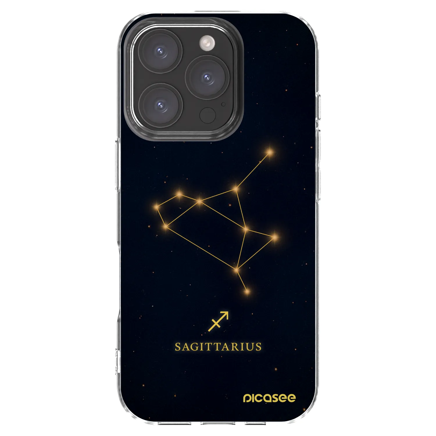 Picasee διαφανής θήκη σιλικόνης Apple iPhone 16 Pro - SAGITTARIUS