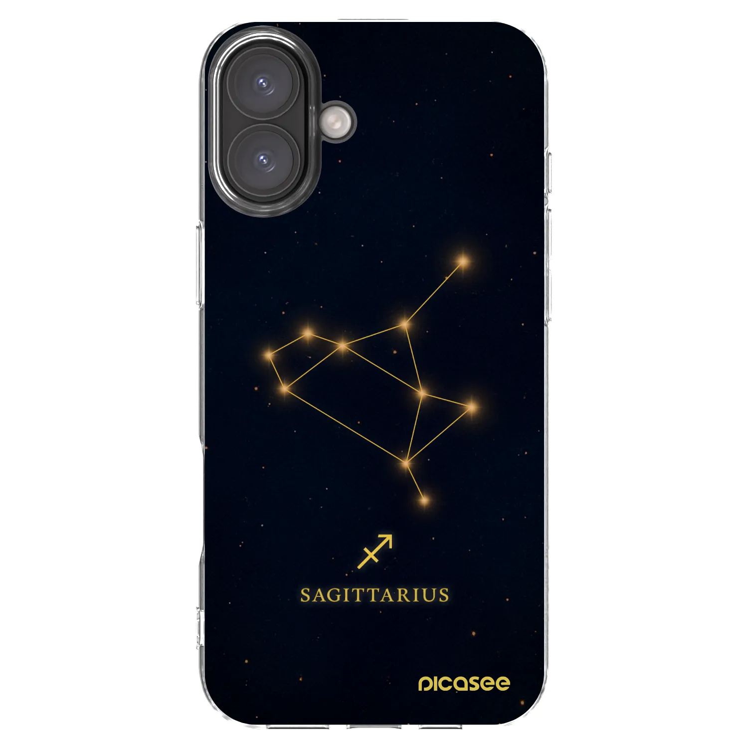 Picasee διαφανής θήκη σιλικόνης Apple iPhone 16 Plus - SAGITTARIUS