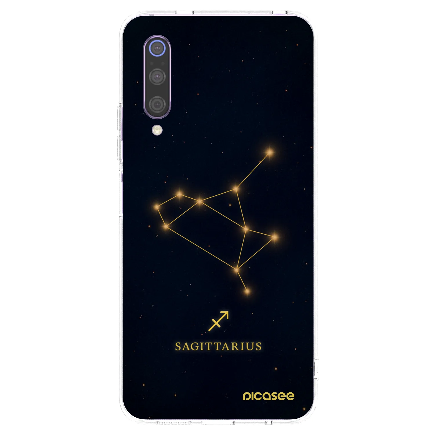 Picasee διαφανής θήκη σιλικόνης Xiaomi Mi 9 - SAGITTARIUS
