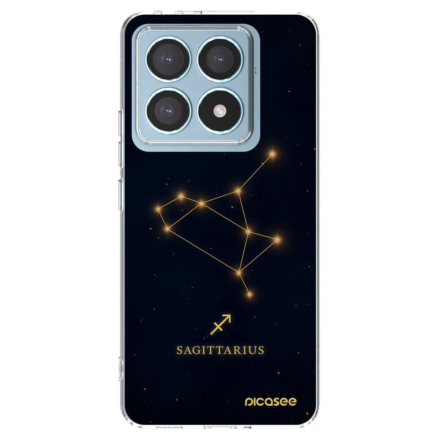 Picasee διαφανής θήκη σιλικόνης Xiaomi 14T Pro - SAGITTARIUS