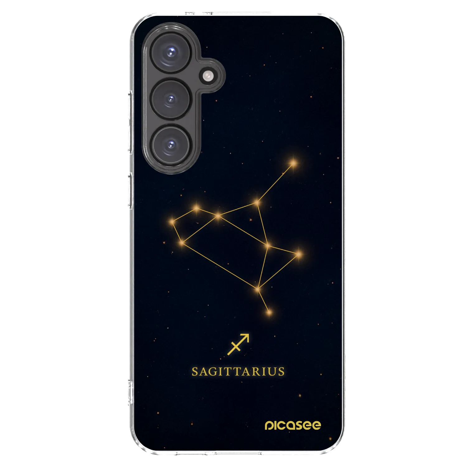 Picasee διαφανής θήκη σιλικόνης Samsung Galaxy S24 FE S721B - SAGITTARIUS