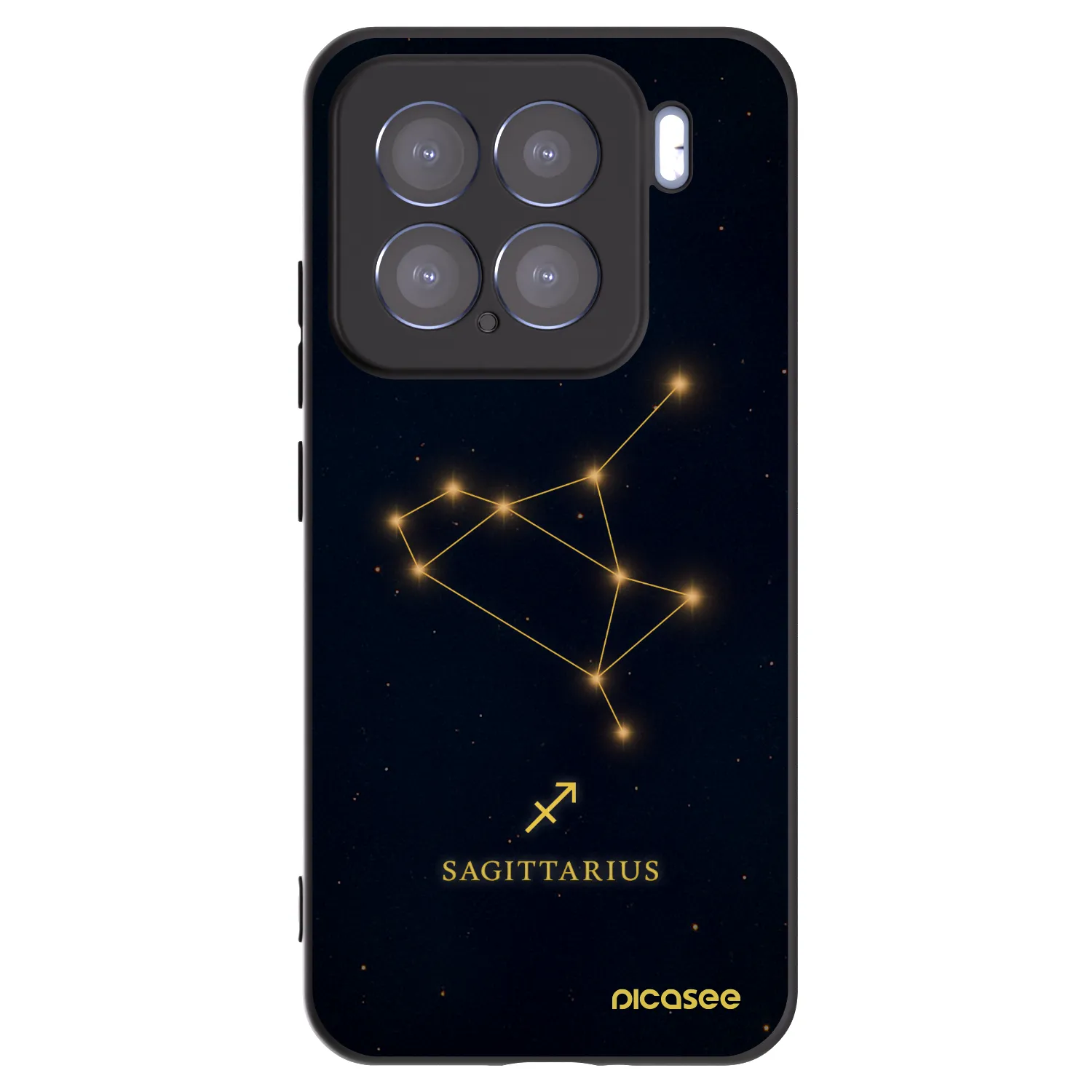 Picasee Μαύρη θήκη σιλικόνης για Xiaomi 15 - SAGITTARIUS