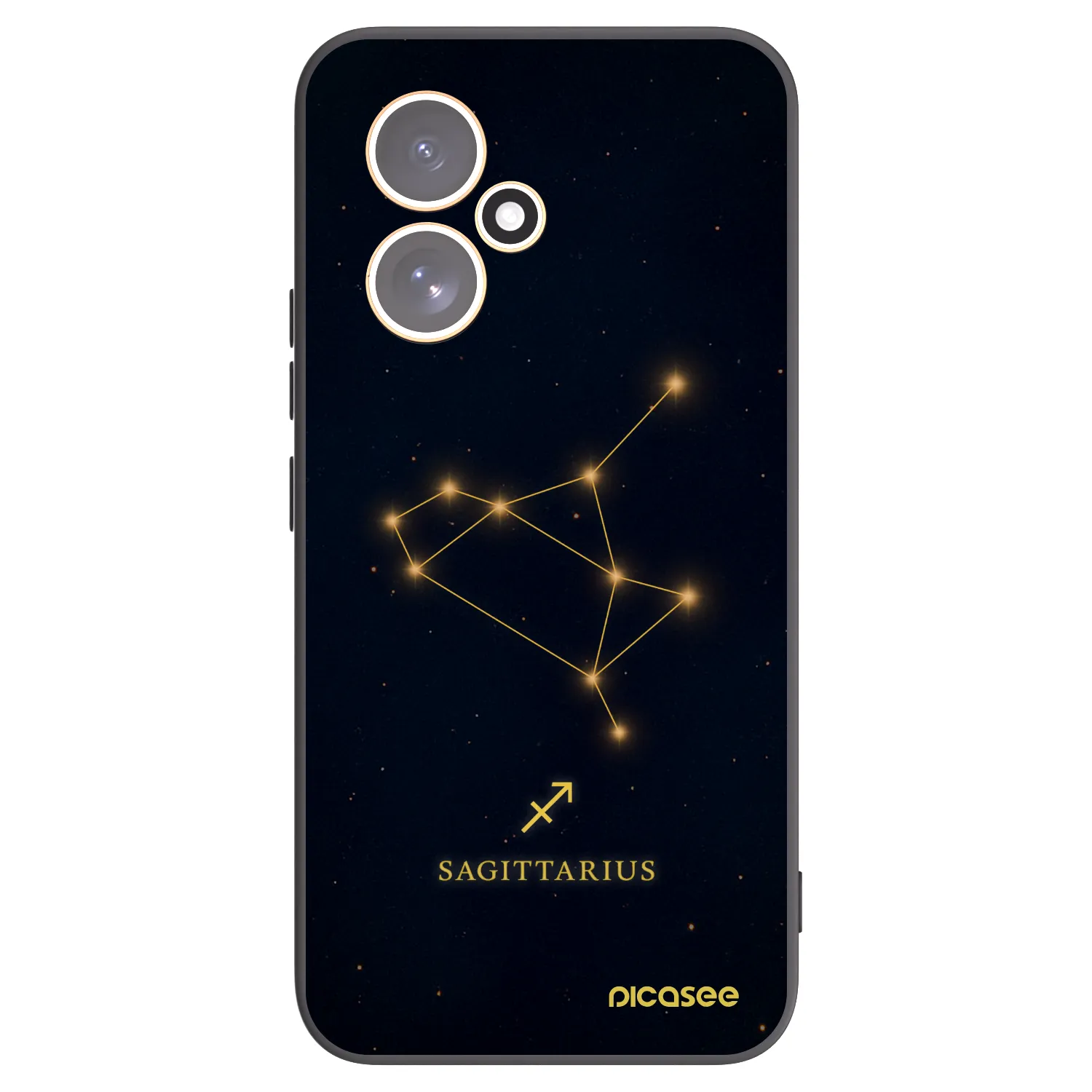 Picasee Μαύρη θήκη σιλικόνης για Honor 400 5G - SAGITTARIUS