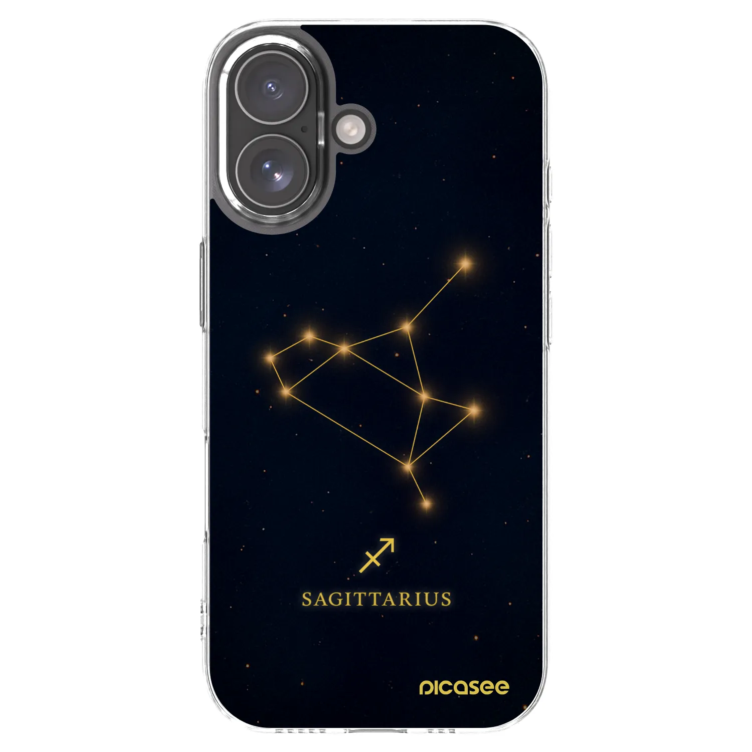 Picasee διαφανής θήκη σιλικόνης Apple iPhone 17 - SAGITTARIUS