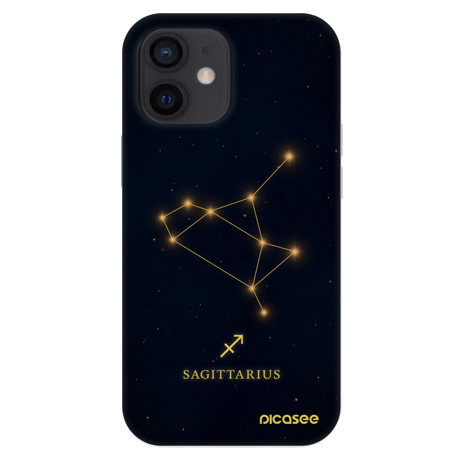 Picasee Fashion Case για Apple iPhone 12 mini - SAGITTARIUS