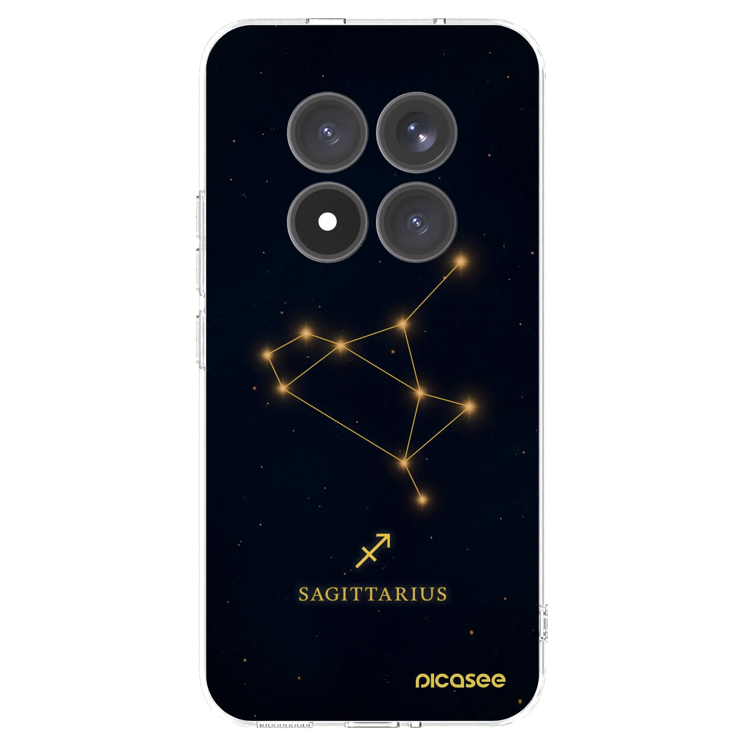 Picasee διαφανής θήκη σιλικόνης Xiaomi Redmi Note 15 Pro+ - SAGITTARIUS